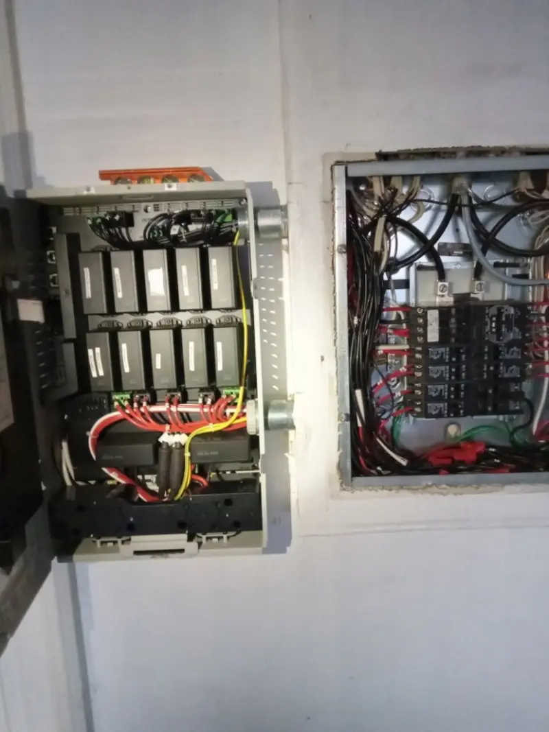 Electrical panel upgrade completed for Commercial Electrician Services in Dallastown